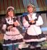 Maids Yukie and Yomi on stage