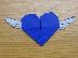 Angel Hearts origami